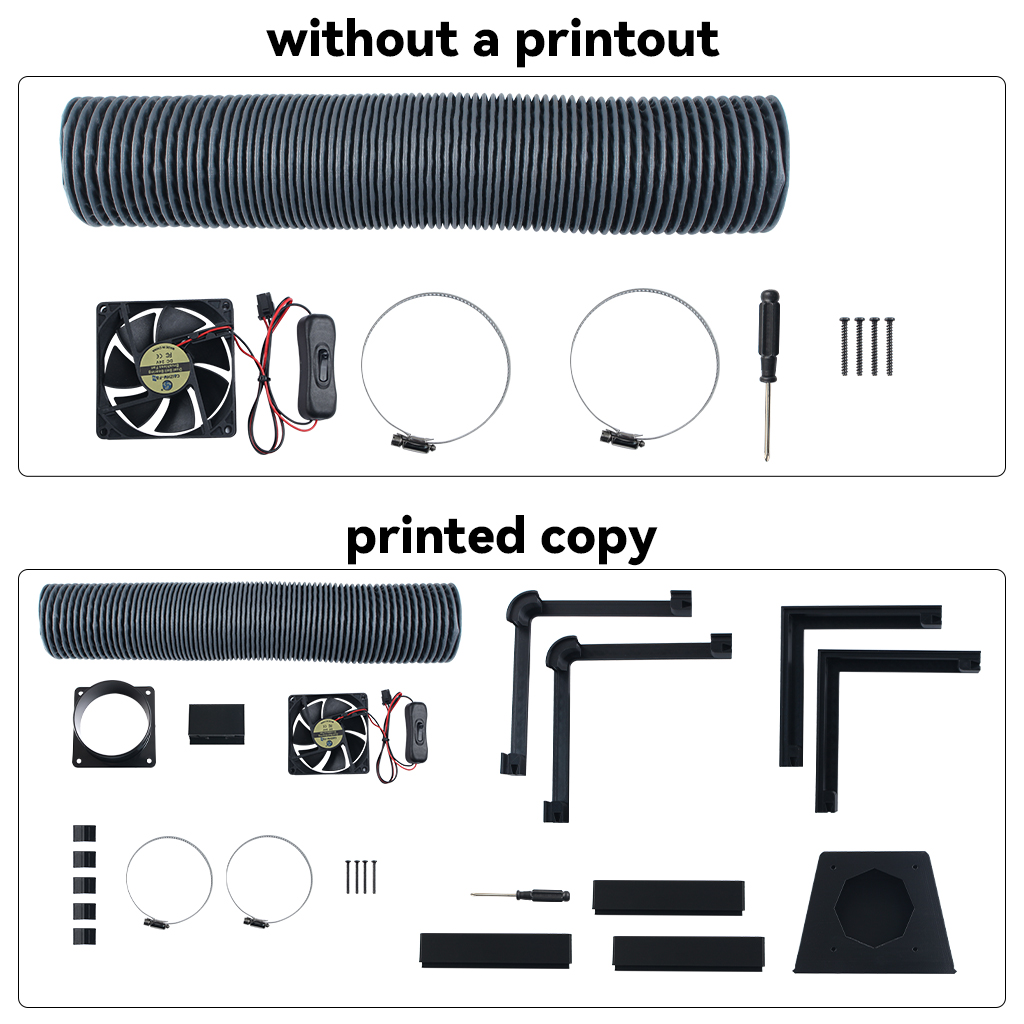 Zestaw zewnętrznego wentylator – 3D Printing Bambu Lab recenzja i cena